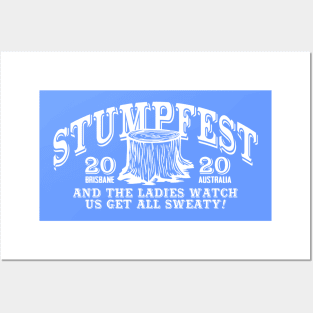 STUMPFEST!!! (White) Posters and Art